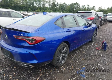 2022 Acura Tlx A-Spec Package z USA, uszkodzony, nr VIN 19UUB5F57NA003606